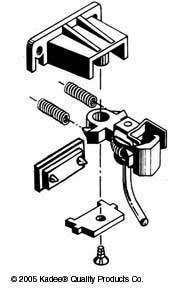 Kadee Couplers G Scale Coupler Conversion, for Bachmann 2 8 0