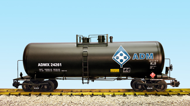 Usa Trains Adm 42ft Tank Car Black